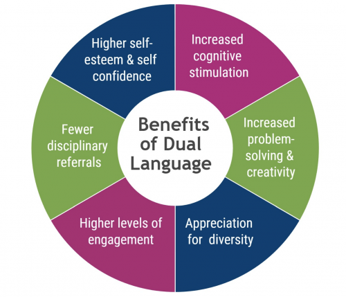 Benefits of dual language