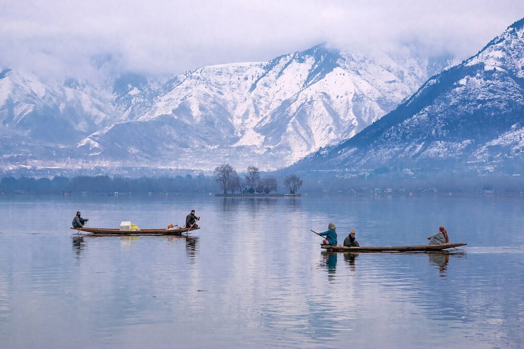 The Dal Lake has four main Char Chinars (islands with trees) in the middle of the lake, which have contributed to making it notable.