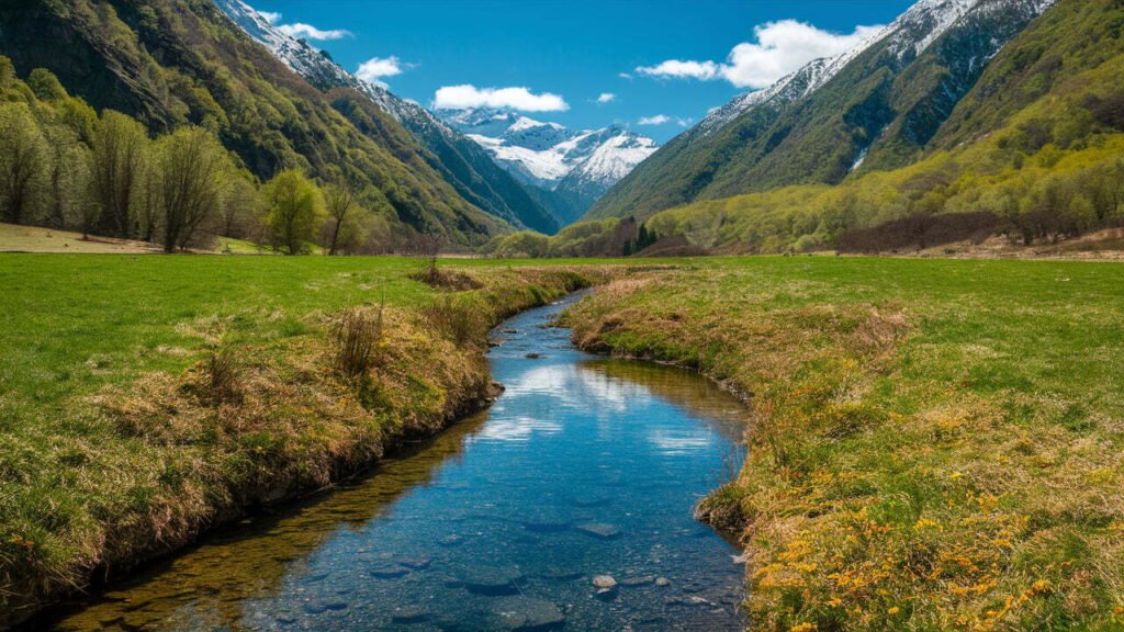 Yusmarg, often overshadowed by more popular destinations, is a hidden gem in Kashmir. Surrounded by dense forests and meadows, it’s an ideal spot for trekking, horse riding, and picnicking. The Doodh Ganga River, with its milky white waters, adds to the serene ambiance.