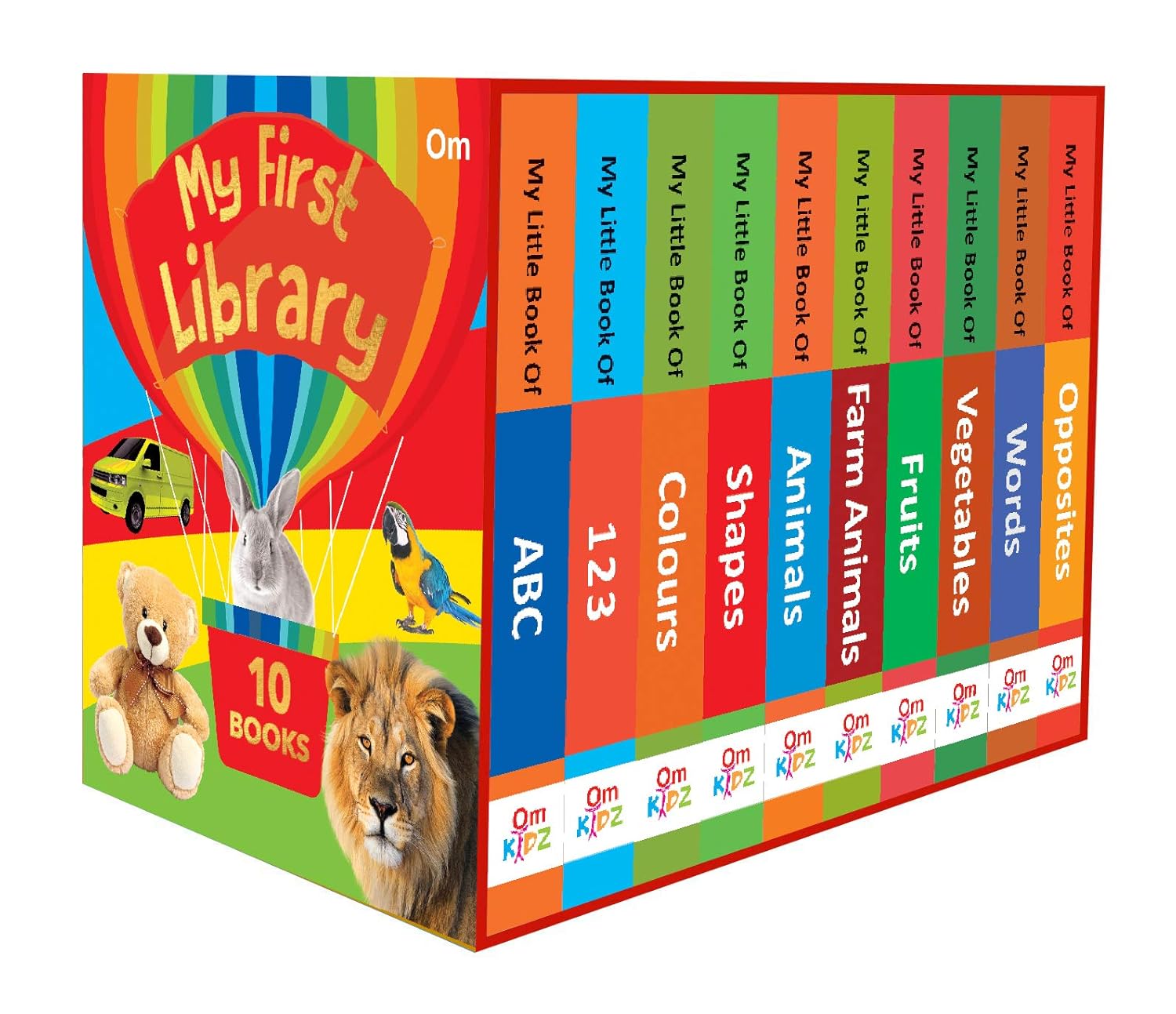 My First Library : Set of 10 Board Books for Kids - Boxset